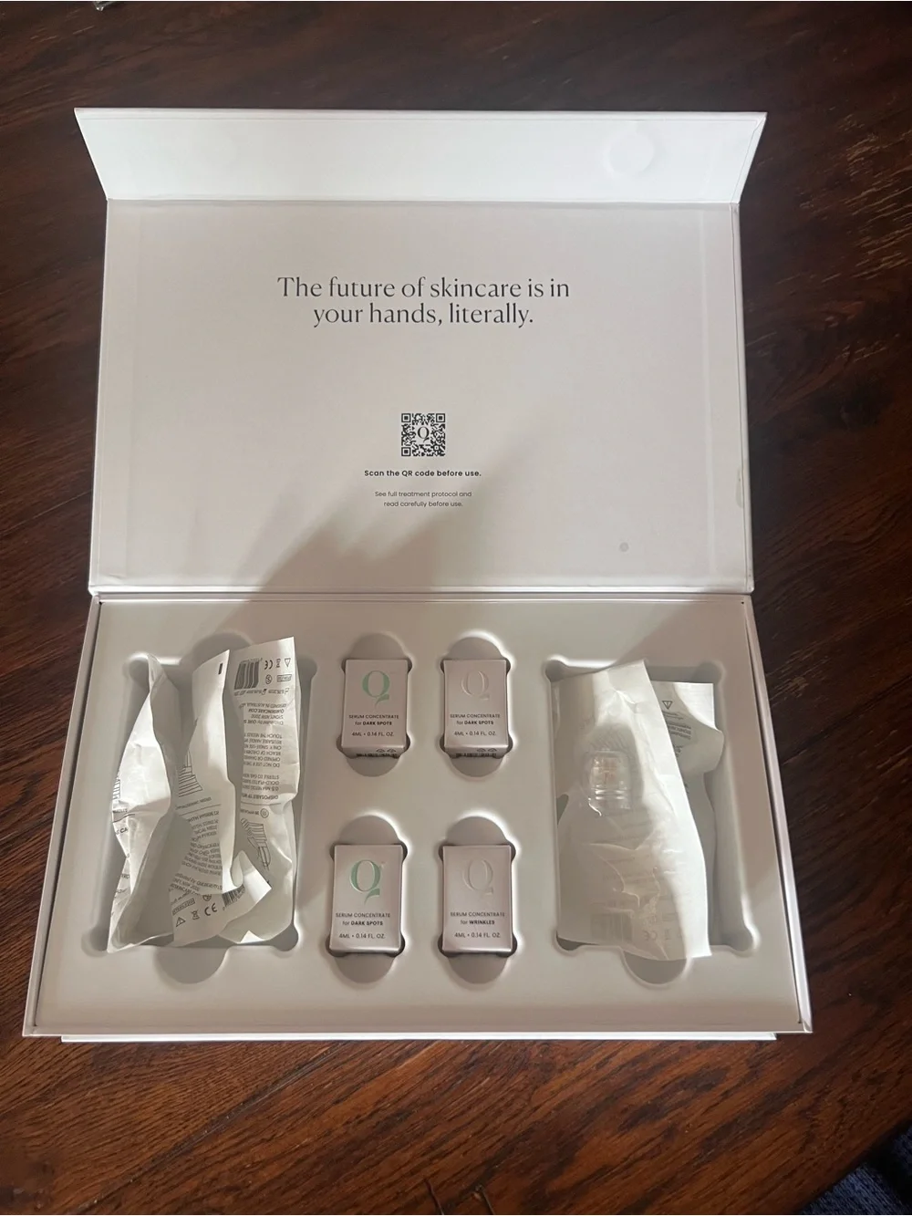 Qure Micro Infusion Facial System Mixed 5 month supply